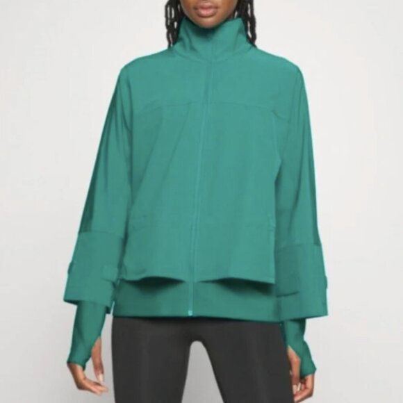 Sweaty Betty Fast Lane Running Jacket Athletic Wave Green Women's Size XS - Picture 1 of 7